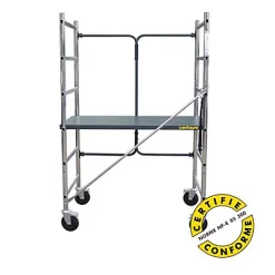 Castorama Échafaudage Centaure Top Hauteur De Travail Max 3 M X Largeur 0,64 M