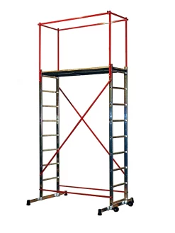 Castorama Echafaudage Mobile Escalux Nimbus 500 Hauteur De Travail Max 4,7 M