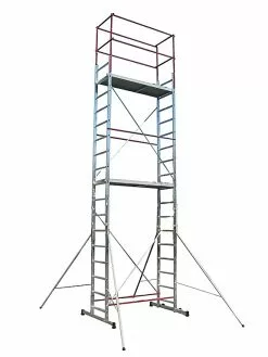 Castorama Echafaudage Mobile Escalux Nimbus 500 Hauteur De Travail Max 7 M X Largeur 3,6 M