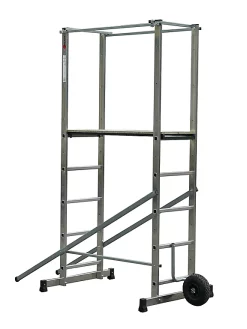 Castorama Echafaudage Mobile Spécial Jardin Escalux Hauteur De Travail Max 3,5 M X Largeur 1,10 M