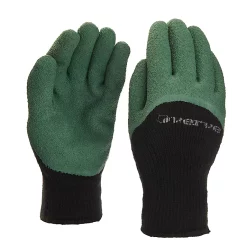 Castorama Gants De Jardinage Thermique Enduit Latex Vert Verve - Taille 9 (L)