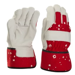 Castorama Gants De Manutention En Cuir Rouge Verve - Taille 7 (S)