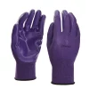 Castorama Gants Enduit Nitrile Lilas Verve - Taille 7 (S)