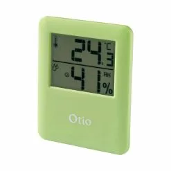 Castorama Thermomètre Hygromètre Digital Intérieur Otio Vert